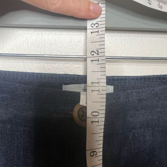 Ann Taylor Loft Blue Denim Chino Shorts NWT Size 12 - Picture 4 of 9